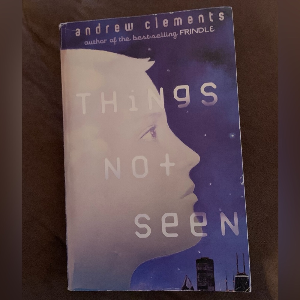 Things Not Seen By Andrew Clements Paperback Book